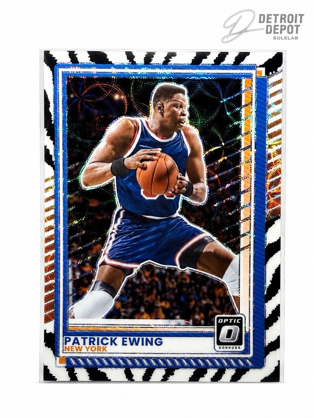 2025-26 Patrick Ewing White Tiger SSP Prizm #125 -Knicks HOF Rare- Wknd Special